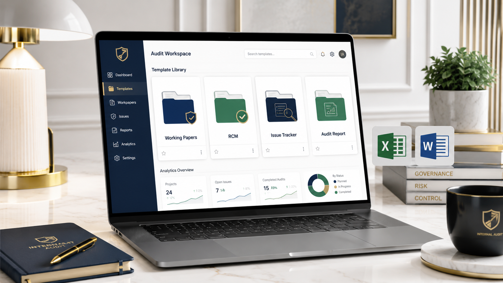 لماذا تحتاج إدارة المراجعة الداخلية إلى قوالب عمل موحدة؟