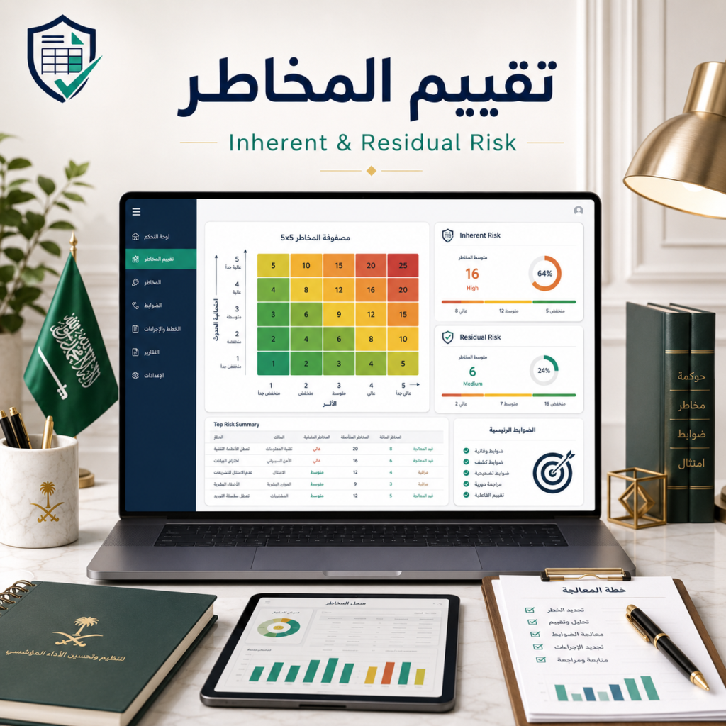حزمة تقييم المخاطر المتأصلة والمتبقية