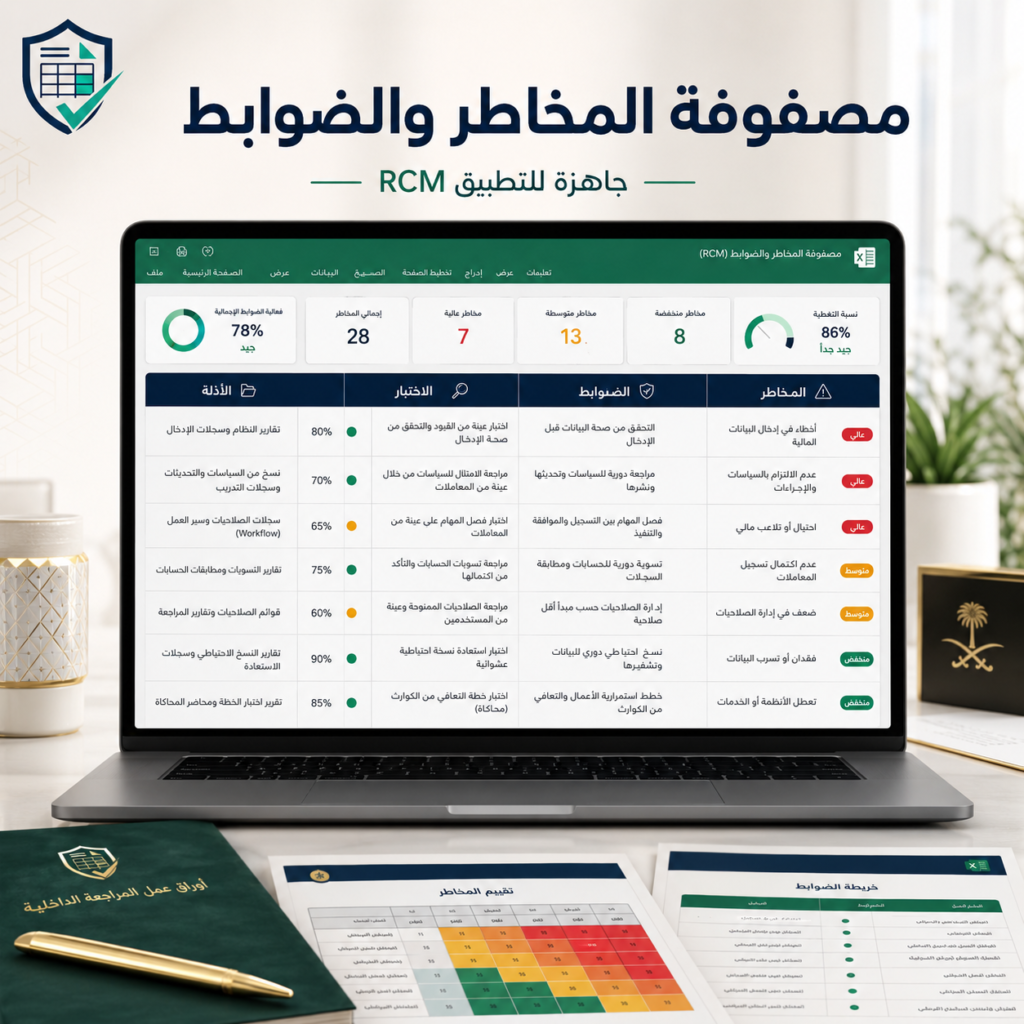 مصفوفة المخاطر والضوابط RCM